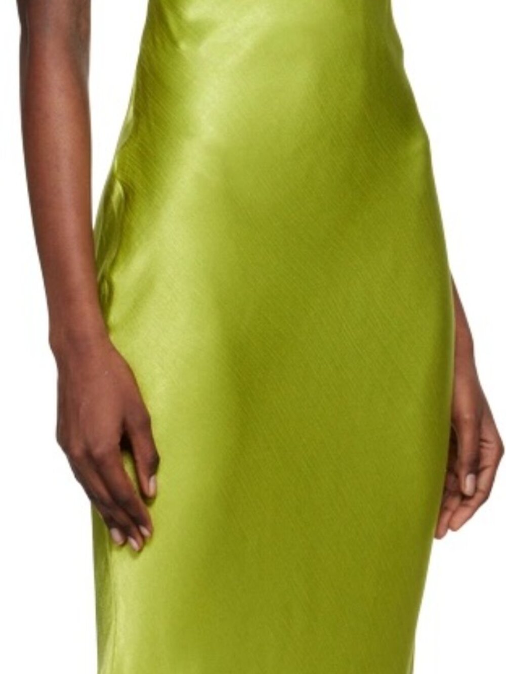 Bec & Bridge Odessa Halter Maxi Dress in Chartreuse Green (NWT) - Picture 3 of 8